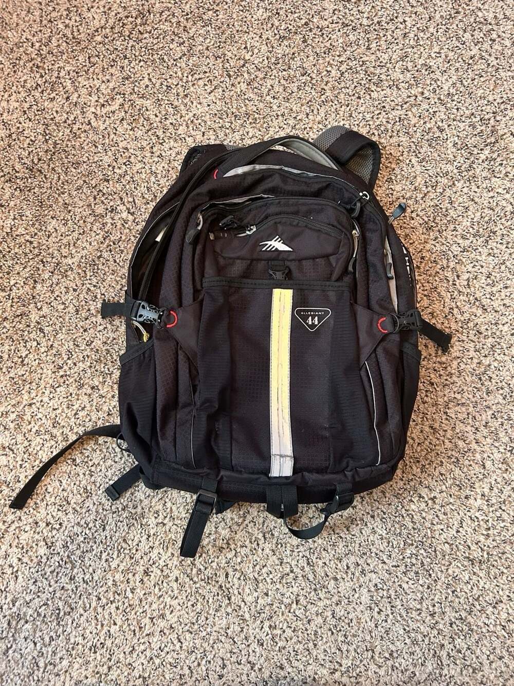 High Sierra Allegiant 44 Black Backpack